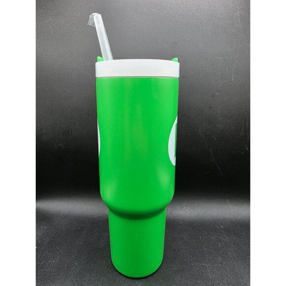 Super Mario Luigi Green 40 Oz Metal Tumbler With Straw - Picture 3 of 7